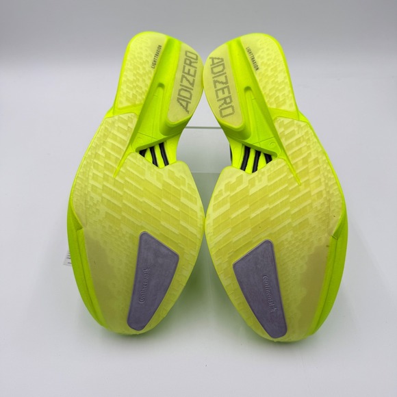 Adidas Adizero Adios Pro 4 Lucid Lemon Black JR6364 Men's Size 12 - Picture 5 of 16